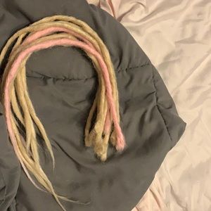 10 synthetic single ended dreads 19 to 20 inches